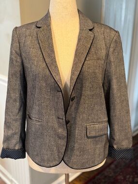 GAP  blue and gray  blazer